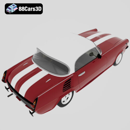 Xpider Coupe 3d model