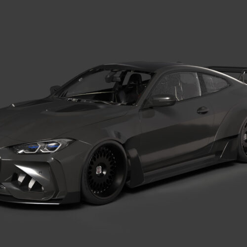 bmw-g82-m4-with-Bodykit 3d model