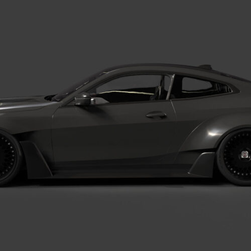 bmw-g82-m4-with-Bodykit 3d model