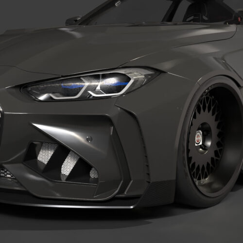 bmw-g82-m4-with-Bodykit 3d model