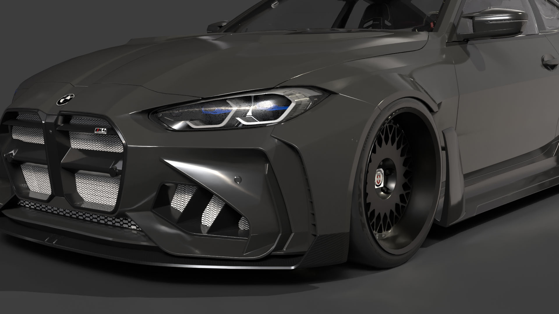bmw-g82-m4-with-Bodykit 3d model