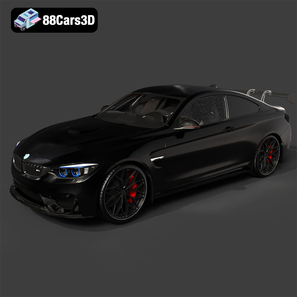 bmw_m4_f82 3d Model