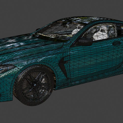 bmw_m8_coupe 3D Model