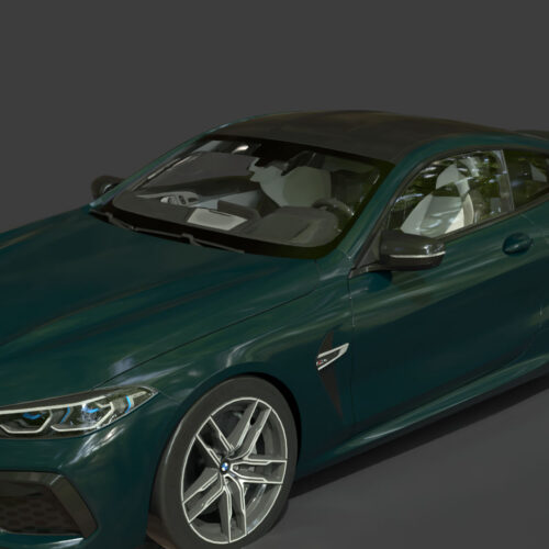 bmw_m8_coupe 3D Model