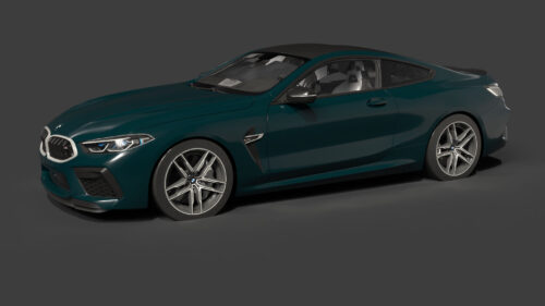 bmw_m8_coupe 2 bmw_m8_coupe 3D Model