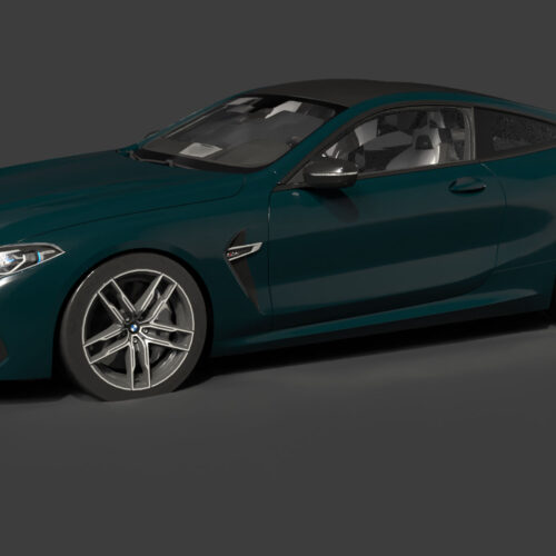 bmw_m8_coupe 3D Model