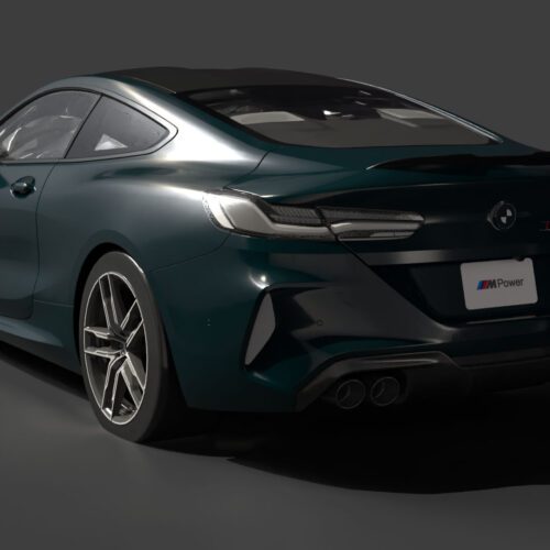 bmw_m8_coupe 3D Model