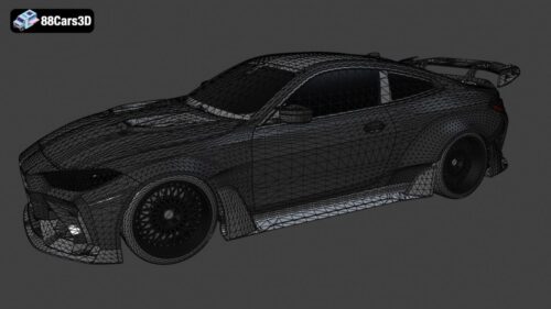 bmw-g82-m4-with-Bodykit 3d model