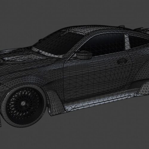 bmw-g82-m4-with-Bodykit 3d model
