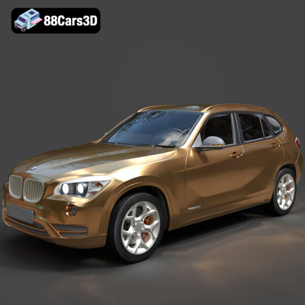 BMW X1 2013 E84-001 BMW X1 2013 E84 3D Model