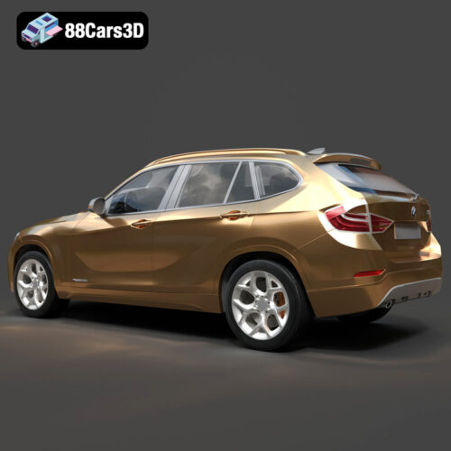 BMW X1 2013 E84 3D Model