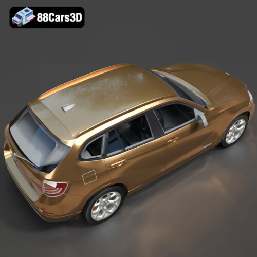 BMW X1 2013 E84 3D Model