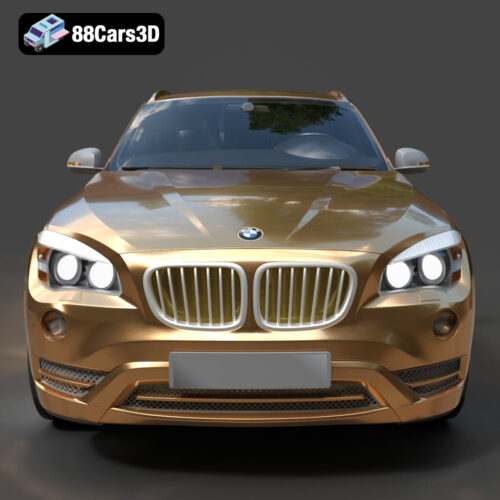BMW X1 2013 E84 3D Model