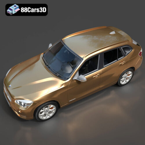 BMW X1 2013 E84 3D Model