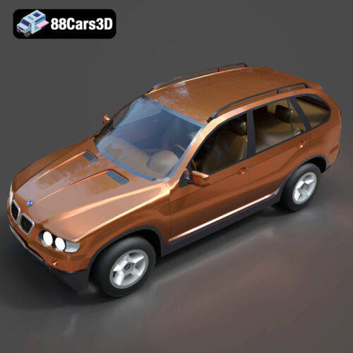 BMW X5 New 3D Model