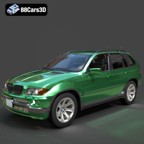 BMW-X5-E53-001 BMW X5 E53 3D Model