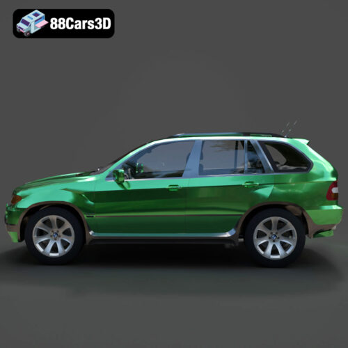 BMW-X5-E53-002 BMW X5 E53 3D Model