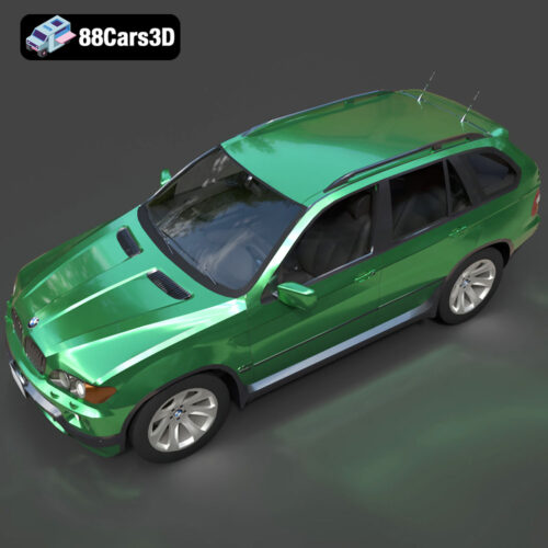 BMW-X5-E53-007 BMW X5 E53 3D Model