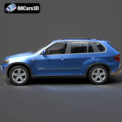 BMW X5 E70 Car 3D Model