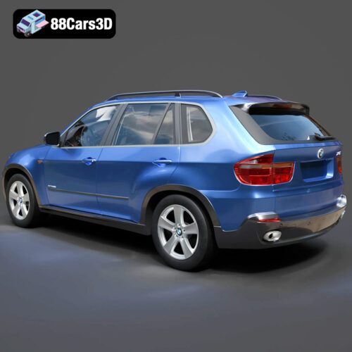 BMW X5 E70 Car 3D Model