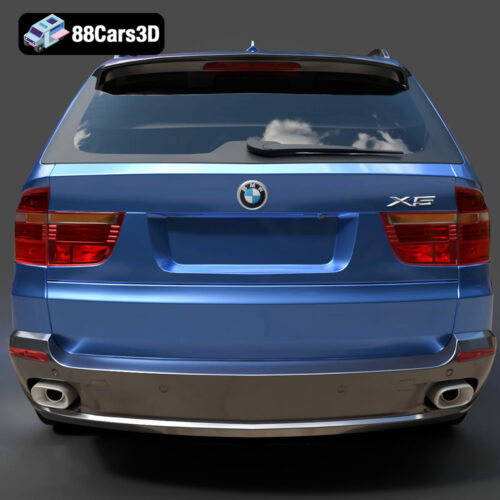 BMW X5 E70 Car 3D Model