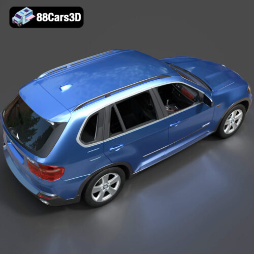 BMW X5 E70 Car 3D Model