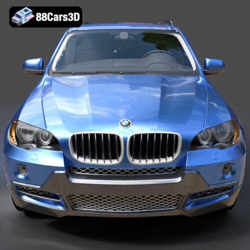 BMW X5 E70 Car 3D Model