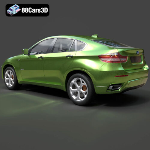 BMW X6 Drive 50i 3D Model