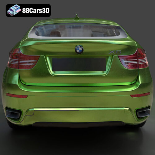 BMW X6 Drive 50i 3D Model