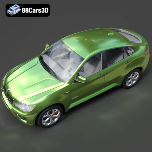 BMW X6 Drive 50i 3D Model