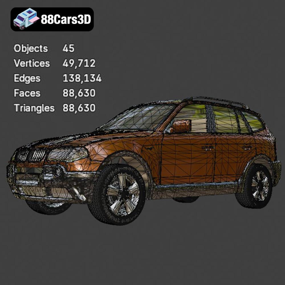 BMW X3 3D Model