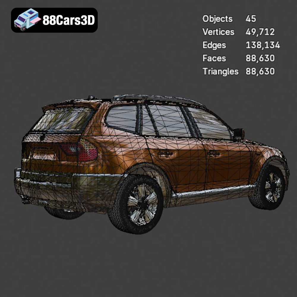BMW X3 3D Model