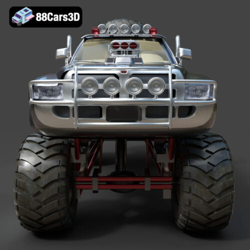 Car Bigfoot N150114 3D Model