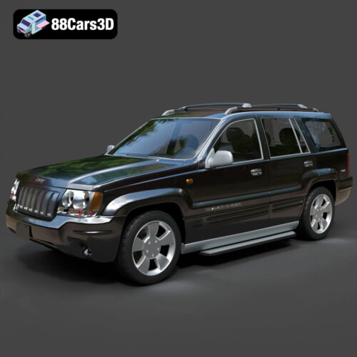Car Jeep Grand Cherokee 2006 N191010 3D Model