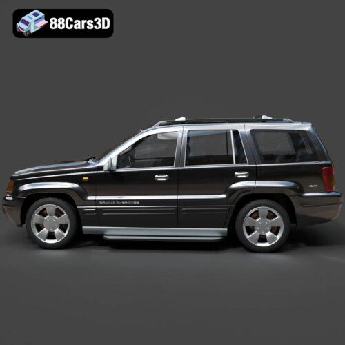 Car Jeep Grand Cherokee 2006 N191010 3D Model