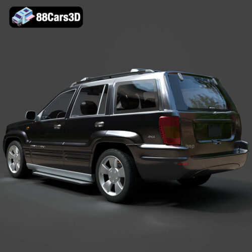 Car Jeep Grand Cherokee 2006 N191010 3D Model