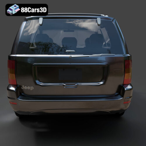 Car Jeep Grand Cherokee 2006 N191010 3D Model