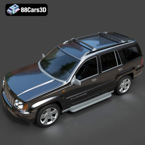 Car Jeep Grand Cherokee 2006 N191010 3D Model