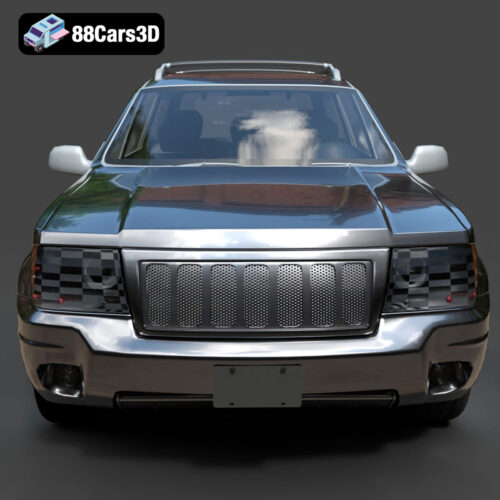 Car Jeep Grand Cherokee 2006 N191010 3D Model