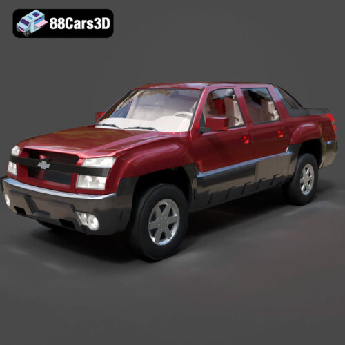 Chevrolet Avalanche 2002 3D Model
