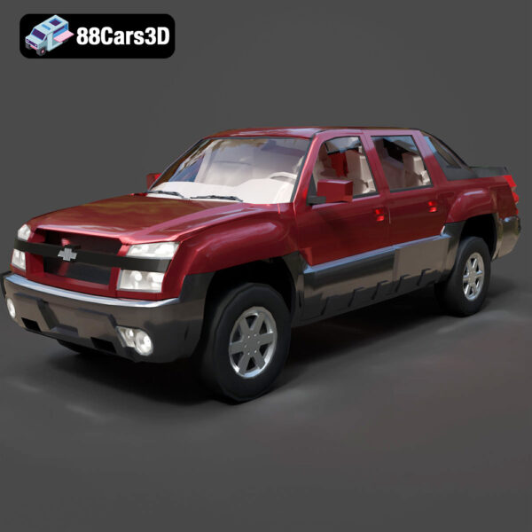 Chevrolet Avalanche 2002 3D Model
