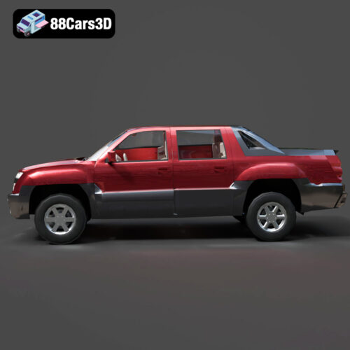 Chevrolet Avalanche 2002 3D Model