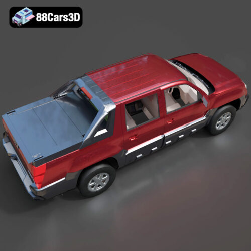 Chevrolet Avalanche 2002 3D Model