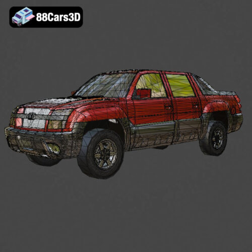 Chevrolet Avalanche 2002 3D Model
