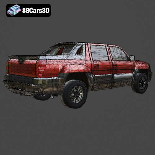 Chevrolet Avalanche 2002 3D Model