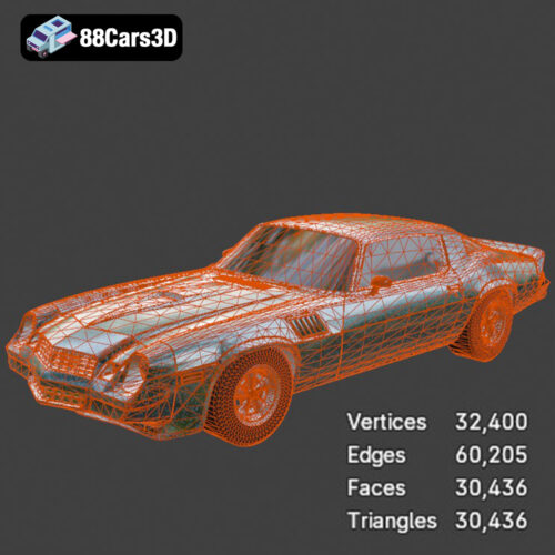 Chevrolet Camaro Z28 3D Model