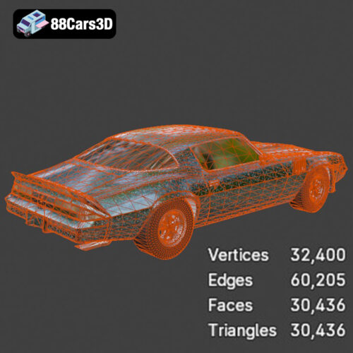 Chevrolet Camaro Z28 3D Model
