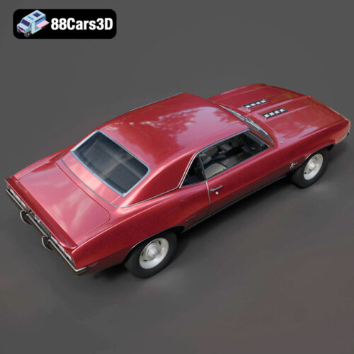 Chevrolet Camaro SS 1969 3D Model