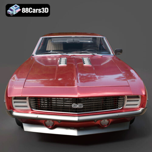 Chevrolet Camaro SS 1969 3D Model