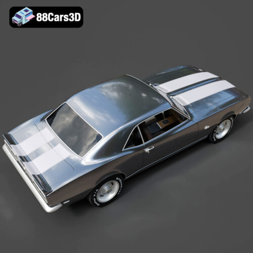 Chevrolet Camaro 67 Z28 3D Model